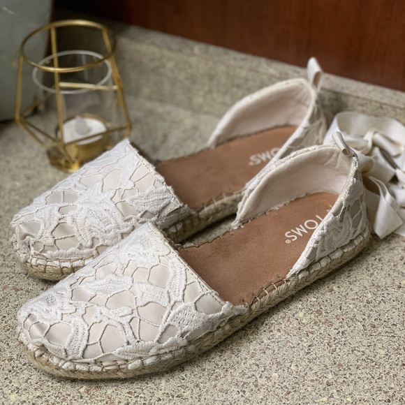 | Shoes | Toms Lace Espadrilles | Poshmark